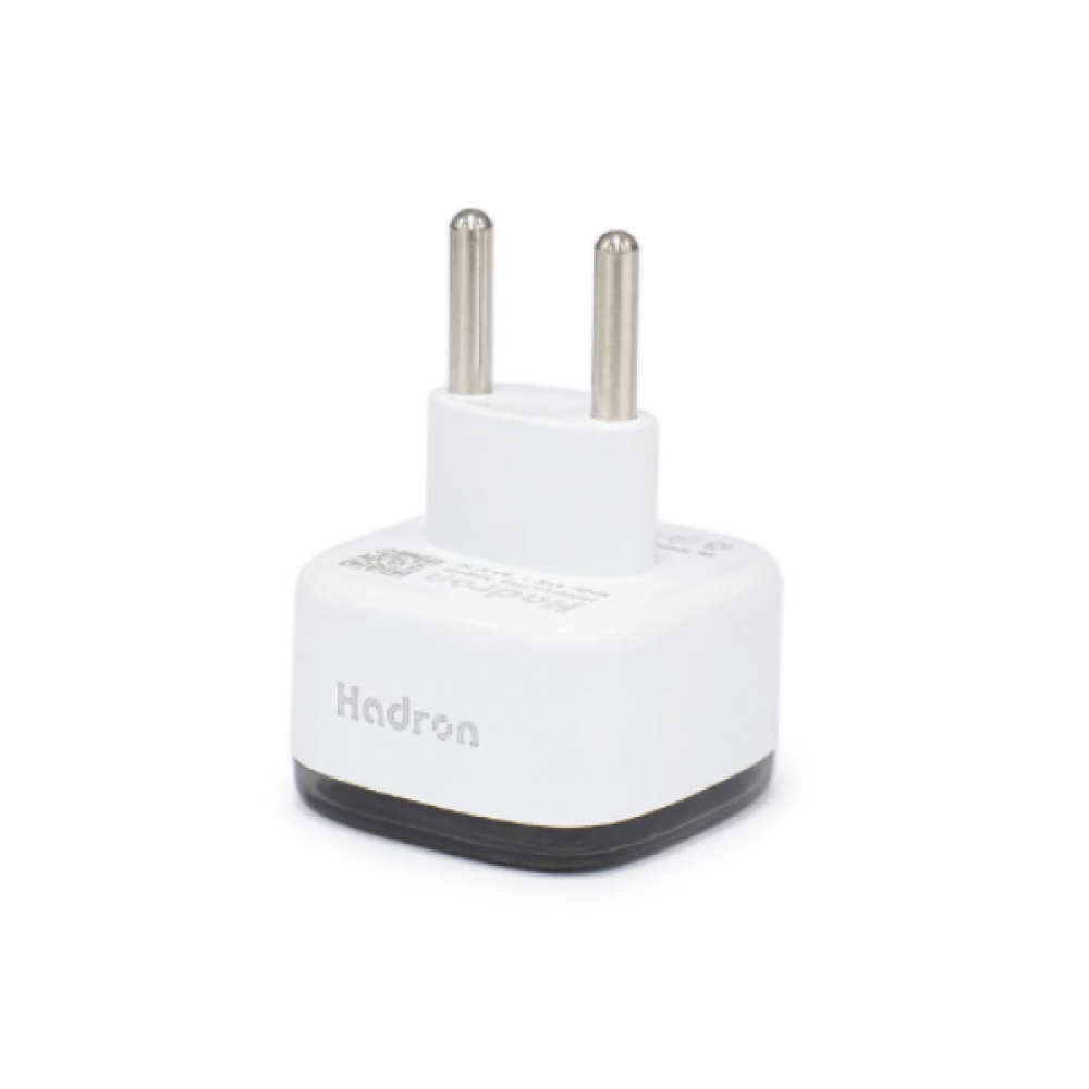 مبدل دوشاخه برق سفید هادرون (Hadron) مدل A10E-1 بسته 12 عددی مبدل دوشاخه برق سفید هادرون (Hadron) مدل A10E-1 بسته 12 عددی