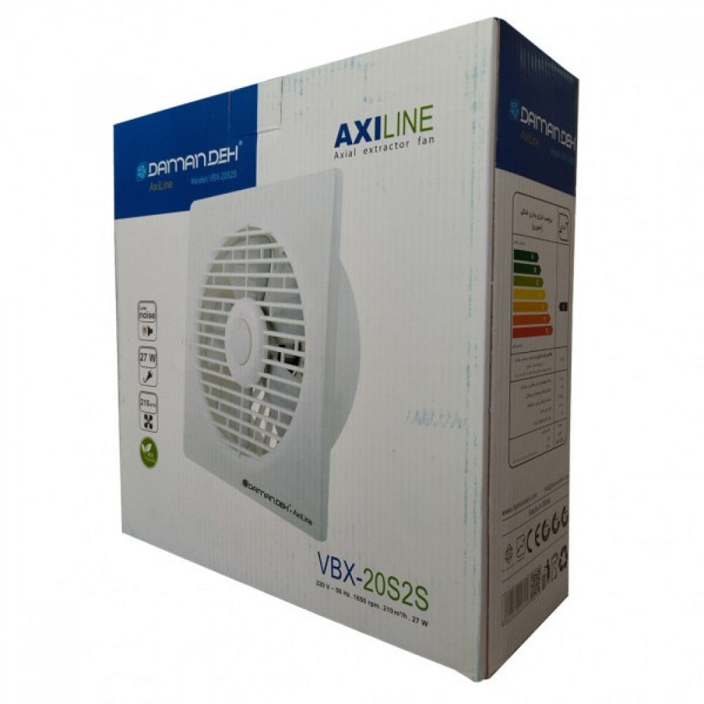 هواکش خانگی آکسی لاین دمنده سایز 20 مدل VBX-20S2S هواکش خانگی آکسی لاین دمنده سایز 20 مدل VBX-20S2S