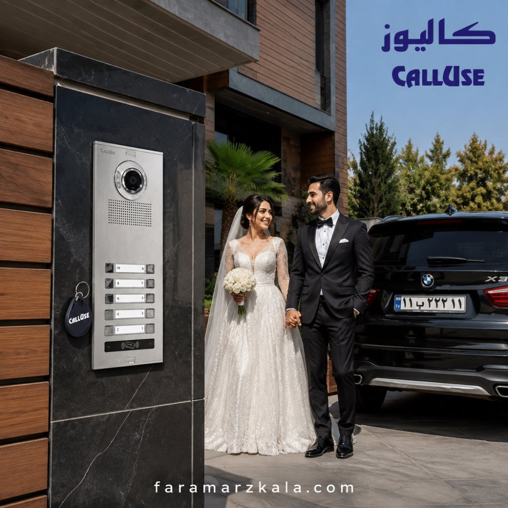 پنل تصویری 2 واحدی کالیوز مدل نفیس تگدار