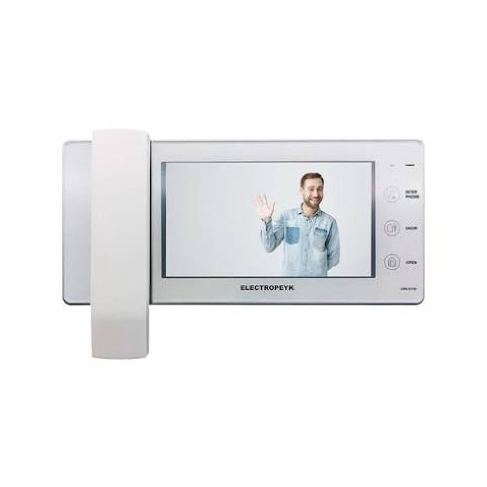 مانیتور آیفون تصویری الکتروپیک 7اینچ مدل1294_PROسفید